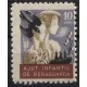 Ajut Infantil de Reraguarda 10c verde, Allepuz 2867, NSG