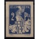 Barcelona, proof of unissued local revenue, 25c, unlisted, MNG