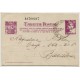 Stationery post card Edifil 80n from Santa Coloma de Farners to Barcelona, 1938