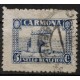 Carmona, Sello Benéfico, 5c azul, Allepuz 12, raro, usado