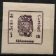 Cijuela, Sello de Caridad 5c, violeta oscuro Allepuz 19 **