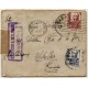 Cover from Burgos to Chelles, France, with censor, 1938