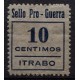 Itrabo, Sello Pro-Guerra, 10c, Allepuz 2 *