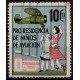 Pro Residencia de Niños de Aviacion, 10c, Allepuz 2384, used