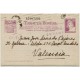 Stationery postcard to Valencia Modelo prison, 1938