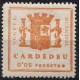 Cardedeu 5c, PESSETSS instead of PESSETES variety, Allepuz 6b, MNH