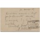 Tarjeta postal del Ejército de Extremadura a Madrid, 1939