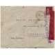 Sobre de Prades, Francia, a Barcelona con censura, 1937