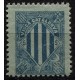 Cataluña, Visca Catalunya 1s azul sobre verde, Nathan 9 **