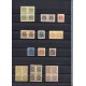 Collection of Spanish separatist stamps, many in blocks of four