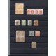 Collection of Spanish separatist stamps, many in blocks of four