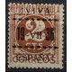 Vitoria, patriotic overprint 2c, Edifil 5, type III, MH