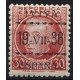 Vitoria, patriotic overprint 30c, type I, Edifil 11, MNH