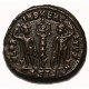 Constancio, centenional reducido, GLORIA EXERCITUS. Sear 18577