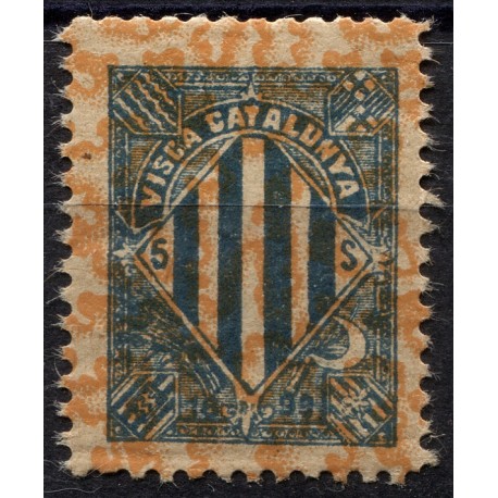 Catalonia, Visca Catalunya, 5th Series, Nathan 9, MNH