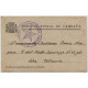 Franquicia de la Columna Perea en tarjeta a Valencia, 1936