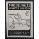 Pins del Vallès, black proof, Allepuz 18, MNH