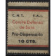 Barcelona, CNT FAI, Comité Defensa de Sans, Pro-Dispensario 10c, Allepuz 34a, *