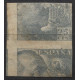 ESPAÑA, General Franco, 25c gris, color no catalogado, al dorso de 50c