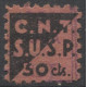 CNT, SUSP Sindicato Único de Servicios Públicos 30c, no catalogado **
