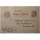 Entero postal 86A del reformatorio de Alicante a Barcelona