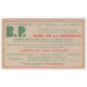 Generalitat de Catalunya. Segell Pro Infància 1935, carnet Allepuz 3064 **