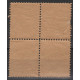 Catalunya 1899, castany, bloc de quatre Nathan 6 **