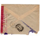 Registered cover from France (Prades) to Barcelona with censor Heller RB3.13 red, 1937