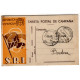 SRI field post card from Morata to Barcelona, 1938
