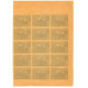 Pi de Llobregat, block of 15 imperforate, Allepuz 3s, MNH