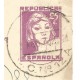Entero postal Edifil 79 del frente a Barcelona con matasellos ECC No 12A, 1938