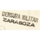 Correo de campaña a Palma de Mallorca con franquicia de Regulares de Tetuán y censura de Zaragoza, 1938