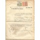 Barcelona Local People’s Court nr 9 document with fiscal stamps, 1938